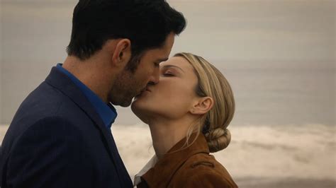 lucifer kiss chloe|lucifer and chloe first kiss.